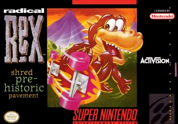 Radical Rex (USA) (Beta) box cover front